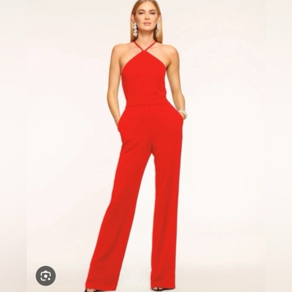 Ramy Brook Brenna Halter Jumpsuit Grenadine | 6 NWT